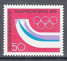 西ドイツ 1976年未使用NH 冬季オリンピック/インスブルック#875