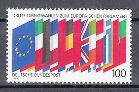 西ドイツ 1989年未使用NH 欧州議会選挙#1416