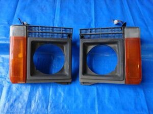 A-300 Mazda park way K-WVLSF that time thing rare rare antique front turn signal left right set deco truck bus 