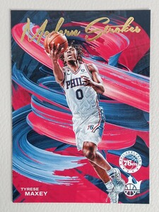 NBA 2022-23 PANINI COURT KINGS タイリース マクシー MAXEY MODERN STROKES インサート #6