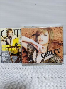 浜崎あゆみ　GUILTY CD＆DVD 各１枚　フォトブック付き　ケース割れ有ります。