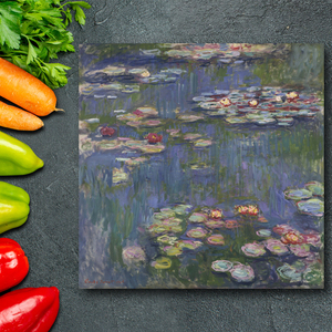 Art hand Auction Art Panel Art Board Monet Water Lilies 53 x 53 Wall Hanging Interior Painting 01, Artwork, Painting, Portraits