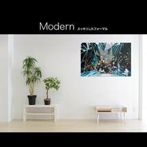 日本製 アートボード/アートパネル artmart アートマート 絵画 写真 アルミフレーム インテリアコーディネイト_画像3