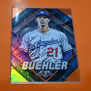 Topps MLB 2022 Fire トレーディングカード LOS ANGELS DODGERS WALKER BUEHLER 215/299 シリアル入り限定カード