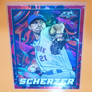 Topps MLB 2022 Fire NEW YORK METS MAX SCHERZER トレーディングカード