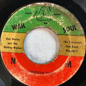 Bob Marley & The Wailers / Freedom Time 7inch Wail 'N Soul 'M