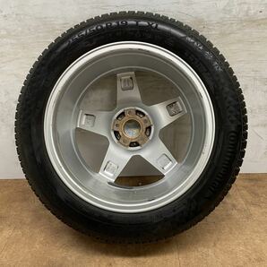 バリ溝！AGA TAS 19インチ 8.5J +56 PCD112 コンチネンタル 255/50R19 ベンツ GLCクラス W253 Mクラス W164 Rクラス W251 アウディ Q5 4本の画像9