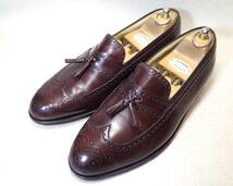 【即決価格落札で送料無料】3172■FLORSHEIMフローシャイム/IMPERIAL/インペリアル■USA製ウイングチップ/タッセルローファー/28.5cm幅広■_画像1