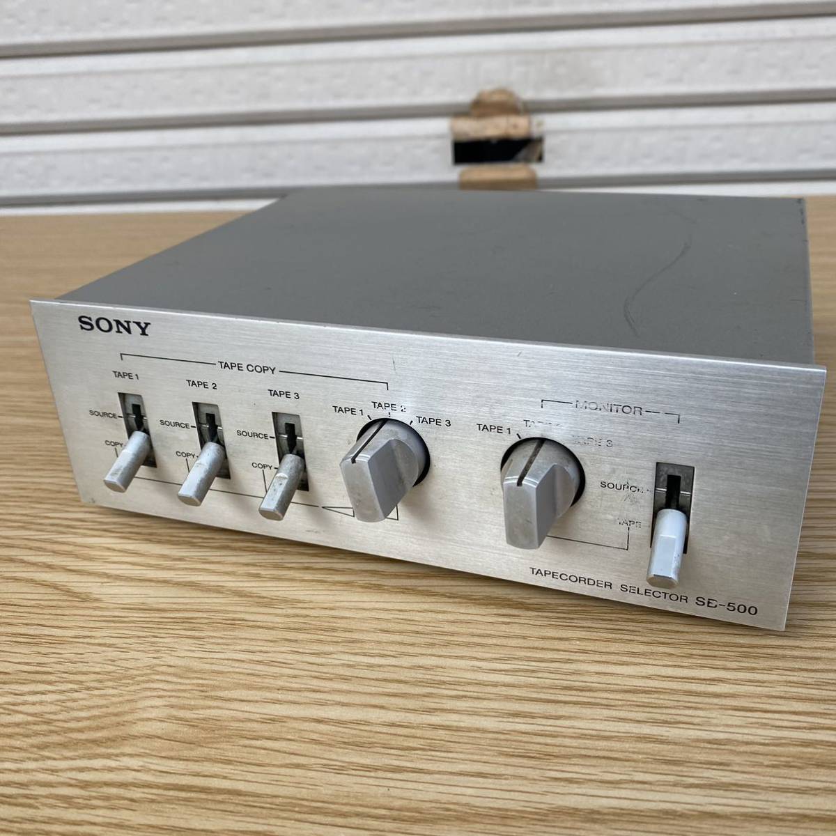 2022新作 Pre Autumn 1970年代製 SONY SB500 テープデッキセレクター