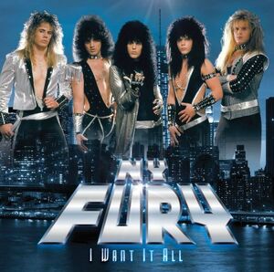 N.Y. FURY - I Want it All ◆ 2022 初CD化 '80s メロディック・メタル/ハード