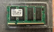 DDR メモリ PC2100 128Mb CL2.5 SO-DIMM_画像1