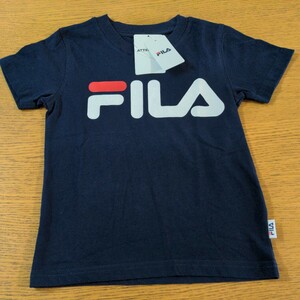 ☆新品☆FILA☆半袖Ｔシャツ☆110cm☆ネイビー☆男の子用☆No.708