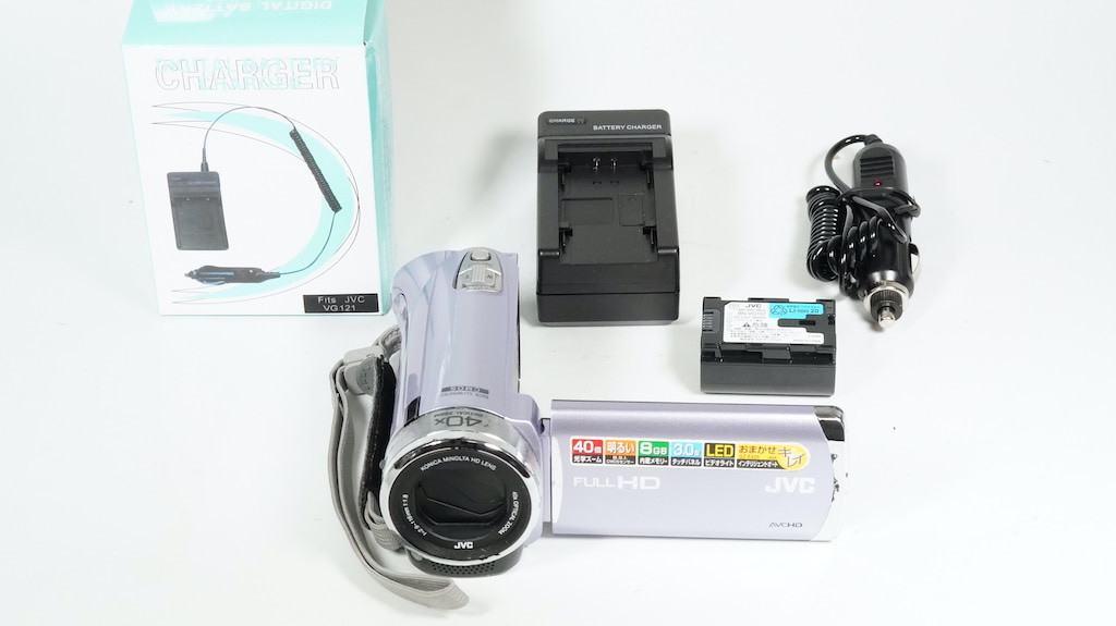 ビクター JVC Everio GZ-E225パープル-