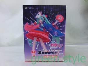 初音ミク　フィギュア　2nd Season Summer Ver. Special 新品未開封　Taito　ワダアルコ