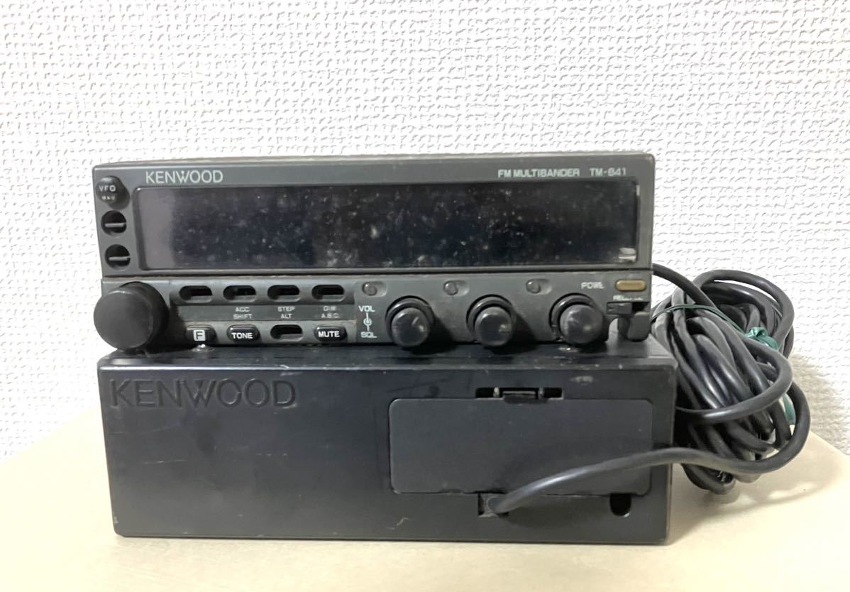 独特の素材 ー TM-741 ケンウッド製 ー 145/430 10w機 動作品 Mhz