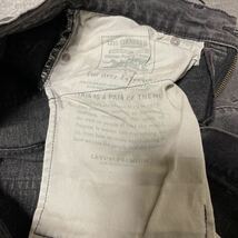 W29 ★ 新品 リーバイス 502 ウォーム ブラックデニム レギュラーテーパー ストレッチ LEVI'S 暖パン WARM 黒 ジーンズ パンツ 29507-1093_画像6