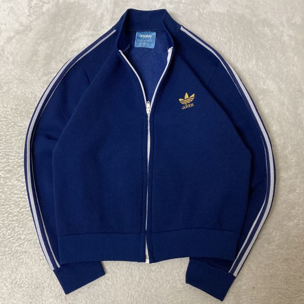 ☆adidas☆アディダス☆70s☆80s☆フランス製☆LAMPOジッパー☆-