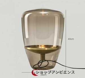  популярный прекрасный товар * дизайн интерьер ночник прозрачный & Gold непрямое освещение настольный светильник лампа 