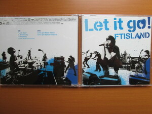 FTISLAND／ ＣＤ・ＤＶＤ Let it go! （初回限定盤B）