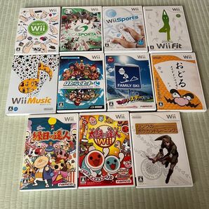 wiiソフト11本まとめ売り