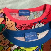 ★TDR ディズニーランド　Tシャツ　セット★ 子供　150 トイストーリー　リトルマーメイド　セット　ペア_画像2