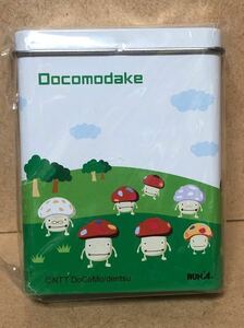 送料込み　DOCOMO ドコモ　ドコモダケ　缶ケース　サイズ約9×7×3cm　市販品　未使用品