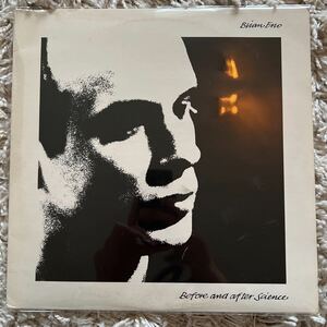 UKオリジナル　美品　brian eno before and after silence LP 水彩画付　マトリクスA3B2 ブライアンイーノ