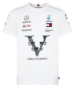 メルセデスAMG 2018 F1コンストラクターズチャンピオン 記念Tシャツ L 新品 ハミルトン　ボッタス