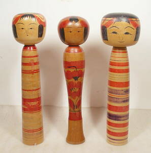  somewhat old. kokeshi 3 body 