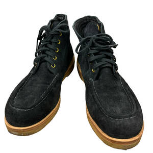 VISVIM( visvim ) SUEDE SHORT BOOTS (black)