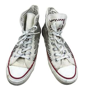 Converse(コンバース) HIGHCUT STUDS CUSTOM (white)