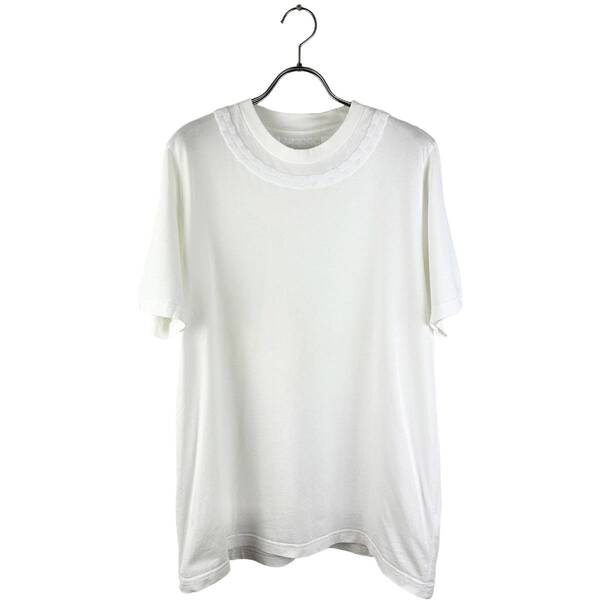 OAMC(オーエーエムシー) Checked Nacklace Pattern TShirt (white)