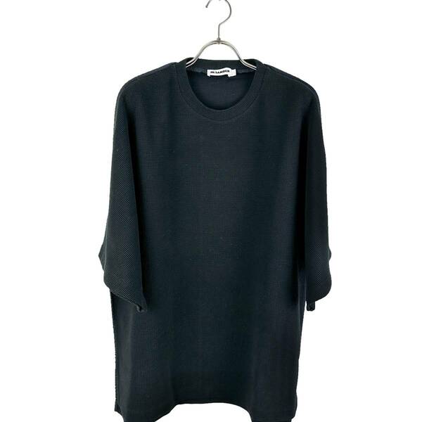JIL SANDER（ジルサンダー）Checkerboard Design T Shirt (black)