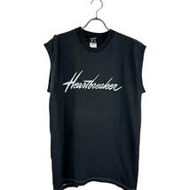 Ron Herman（ロンハーマン）Heartbreaker Nosleeve T Shirt (black)_画像1