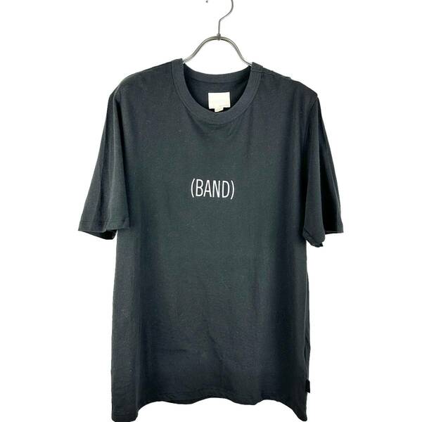 BAND OF OUTSIDERS(バンドオフアウトサイダー) (BAND)Fitting Size T Shirt (black)