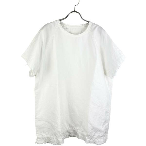 1.61(ワンポイントシックスワン) Linen Fabric T Shirt (white)