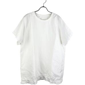 1.61(ワンポイントシックスワン) Linen Fabric T Shirt (white)