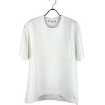 AMI Alexandre Mattiussi（アミ・アレクサンドル・マテュッシ）Plain Pocket T Shirt (white)_画像2