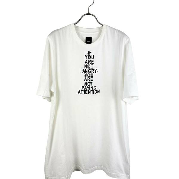 OAMC(オーエーエムシー) ANGRY PAYING ATTENTION T Shirt (white)