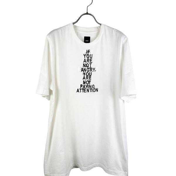 OAMC(オーエーエムシー) ANGRY PAYING ATTENTION T Shirt (white)