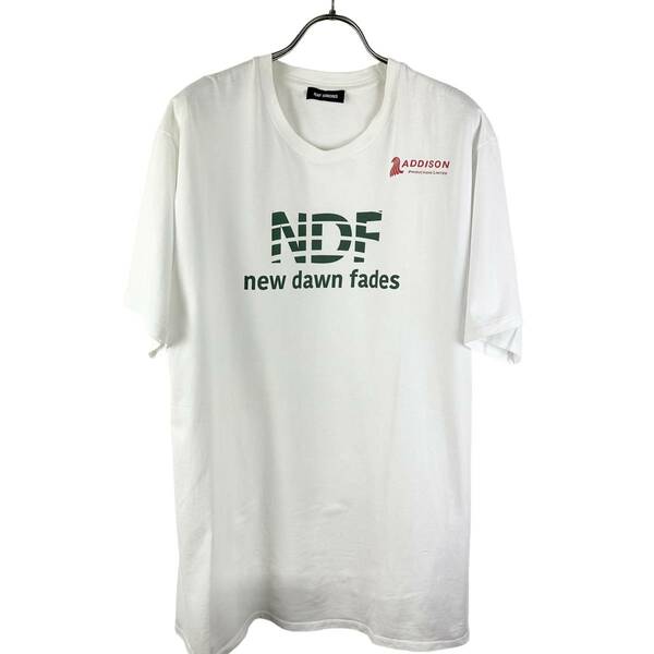 RAF SIMONS(ラフシモンズ) NDF NEW DAWN FADES T Shirt (white)