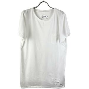 Ron Herman (ロンハーマン) Damaged T Shirt (white)