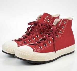 CONVERSE/コンバース　ALL STAR 100　オールスター　ハイカットスニーカー　1SD186　サイズ：28cm　カラー：クリムゾンレッド