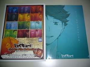 送料無料 ハイキュー!! Spirits File Collection 及川 青葉城西