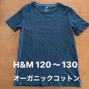 H&M キッズ Tシャツ オーガニックコットン 120〜130
