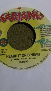 哀愁 & Groovy Roots Track Juju Riddim Single 2枚Set from Kariang Doniki Kulcha Knox