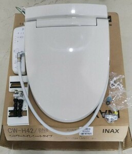 LIXIL(リクシル) 新品 INAX 温水洗浄便座 Hシリーズ CW-H42/BN8 シャワートイレ オフホワイト 未使用品 ウォシュレット
