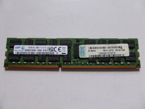 メモリ サーバーパソコン用 低電圧 1.35V Samsung PC3L-12800R(DDR3L-1600R) ECC Registered 16GB 起動確認済みです グリスよごれありです