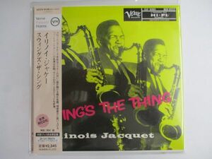 CD ジャズ 紙ジャケ/イリノイ・ジャケー スウィングズ・ザ・シング/24bit96kHzリマスタリング