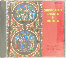 CD　グレゴリアン・チャントとモテット集　カペラ・グレゴリアーナ　GREGORIAN CHANTS & MOTETS CAPELLA GREGORIANA　YA230327M1_画像1